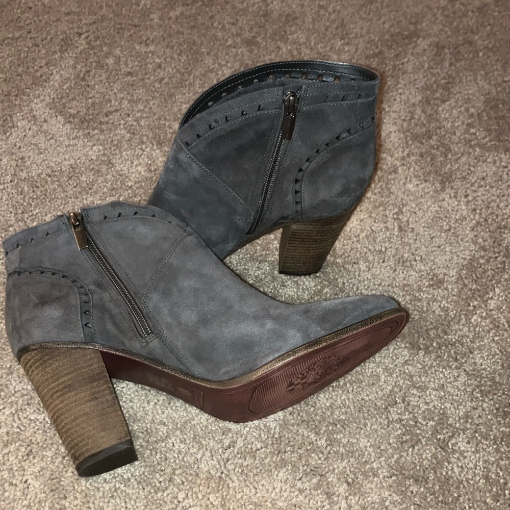 Vince Camuto Grey Ankle Boot